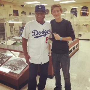 With the one and only Reggie Smith from the Dodgers! It was such an honor