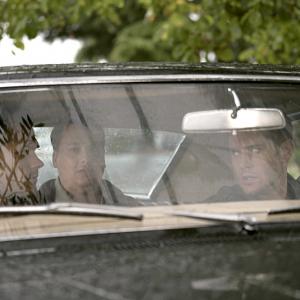 Still of Jensen Ackles, Jared Padalecki and Jared Gertner in Supernatural (2005)