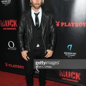 Kaiwi Lyman at Muck premiere at the Playboy Mansion