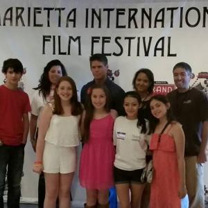 Marietta International Film Festival with the cast of Sacrifices