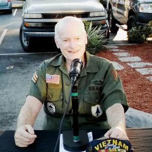 The Host of Military Talk Youtube Carl interviews veterans on Veterans Day Nov 11 2015 Brandon FL