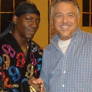 As Mario on the set of Under One Roof with Flavor Flav