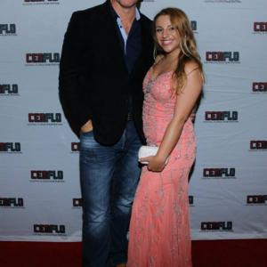 Alana Phillips and Henry Davies at the Central Florida Film Festival 2015