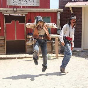 Alana Phillips as Jenny Langston in the Virginia City Outlaws, featuring Greg Grant (2014)