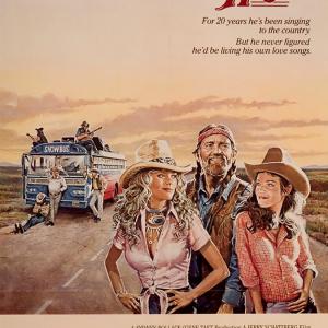 Dyan Cannon Amy Irving and Willie Nelson in Honeysuckle Rose 1980