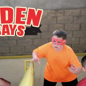 Aiden has a YouTube channel, AidenSays, which currently features his 