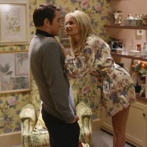 Still of Kristin Chenoweth and Lee Pace in Pushing Daisies 2007
