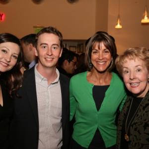Opening Night for Different Words for the Same Thing at CTGKirk Douglass Theater with Stephen Ellis Rebecca Larsen Wendie Malick and Georgia Engel