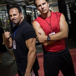 Sal Guerrero(Silas) & Vincent De Paul (Jake) Fight Academy Gym owner in 