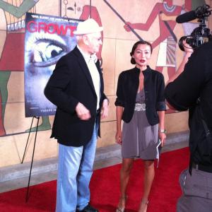 Postinterview w Norman Lear at Growth LA Premiere at Egyptian Theatre
