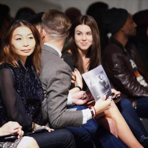 Sulinh Lafontaine resumes the role of STYLIST Front  center in attendance at fashion week 2013