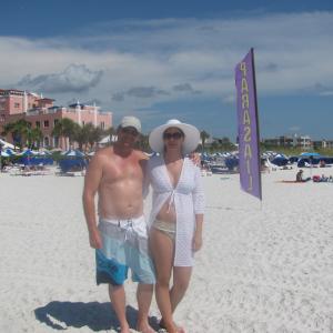 Judy and I at the Don Cesar in St Pete Fl