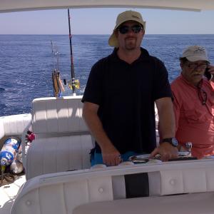 on the Sea Wolfe with one of the the Best Spear fisherman in Florida