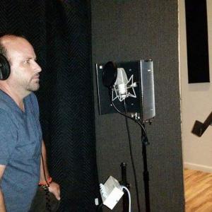 Scott M Schewe doing some ADR work for the Feature Film POPOLO