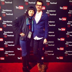 Sundance Film Festival 2015, for world premiere of 'Followers' short film with producer Christina Radburn
