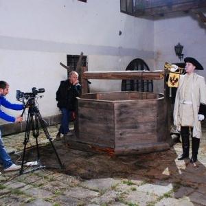 Still of Csaba Bántó, András Shlanger and Endre Virág in Secrets of the Fountain (2012)