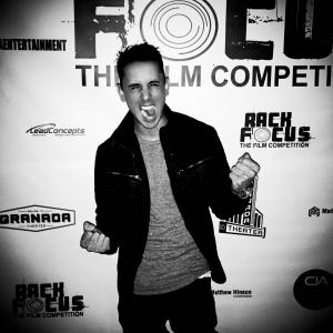Actor Randy Shoemake in attendance at Dallass Rack Focus Film Competition Red Carpet premier