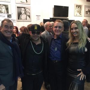 Kenny Ortega Joe Tremaine and Justine Sophia with Sergei Tumas at the 2015 World Choreography Awards