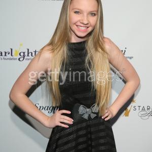 LOS ANGELES CA  OCTOBER 23 Actress Elise Luthman attends the 2014 Starlight Awards at Vibiana on October 23 2014 in Los Angeles California