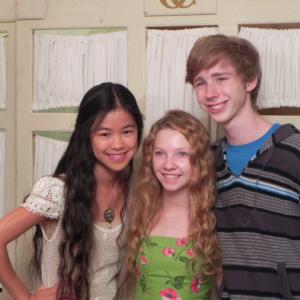 Elise Luthman with Tiffany Espensen and Joey Luthman at ASPCA fundraiser