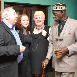 Billie (Left) on set with Al Mathews (Right) and the Kays