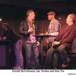Daddy at the Hudson Mainstage in Los Angeles Ian Verdun Gerald McCullouch and Dan Via