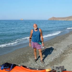 Crete solo paddle September 2007