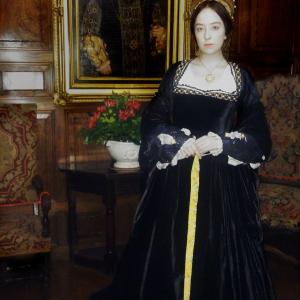 Anastasia Drew as Anne Boleyn in the Historical Film Private Lives of the Tudors