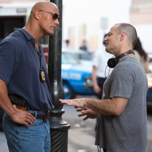 Still of Dwayne Johnson and Dito Montiel in Empire State 2013