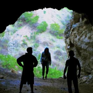 Scouting a location at Bronson Caves in Los Angeles CA