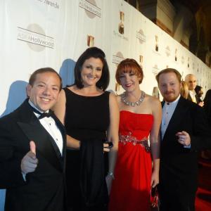 The Annie Award Show Andre D Brown Gretchen Houser Event Hostess Amanda Blackwood and Patric J Arnold