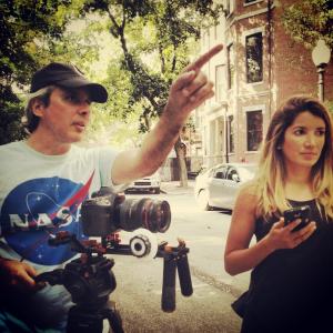 Directing Anabelle Desangles for the short film 