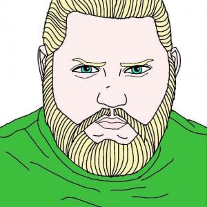My likeness, as a comic book character.