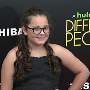 Dahlia White attends the Difficult People premiere in New York City.