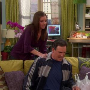 Still of Bianca Kajlich and Patrick Warburton in Rules of Engagement 2007