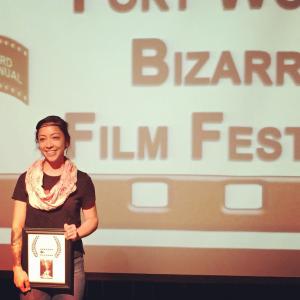 Winner Jury Award for Best Actress in a Supporting Role Echo Fort Worth Bizarre Film Festival