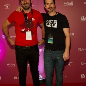 Director Josema Roig and Travis Myers attend the Las Vegas Film FestivalSTARMAN
