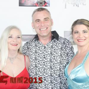 With Jimmy Garrett and Actress Tamra Garrett