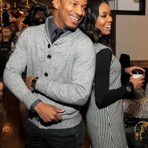 Gabrielle Union and Nate Parker at event of The IMDb Studio 2015