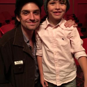 Jacob Loeb and Jacob Skirtech at the LA premiere of The Sound and the Furry