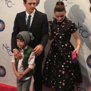 James Franco, Joey King, and Jacob Skirtech at LA premiere of The Sound and the Furry