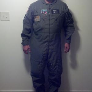 Full body flight suit photo