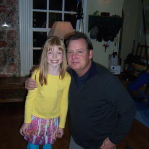 On the set of God Bless America with Joel Murray