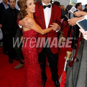 Clint and Renée on the red carpet of the 
