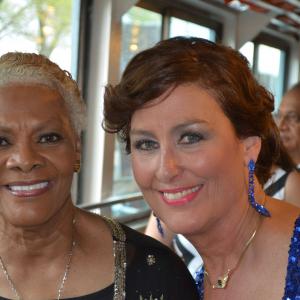 With Dionne Warwick at The Ellis Island Medal of Honor Awards. 2013