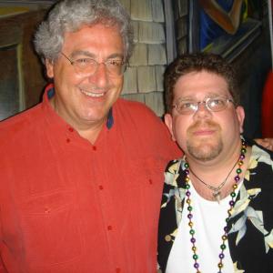 With the late, great Harold Ramis on Martha's Vineyard in 2006