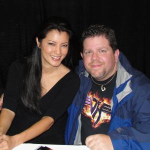 Gorgeous Kelly Hu and I in NYC