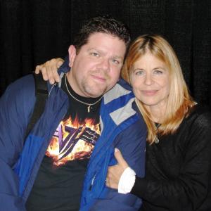A Terminator's best friend, Linda Hamilton and I in NYC