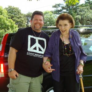 With Academy Awardwinning actress the late Patricia Neal on Marthas Vineyard