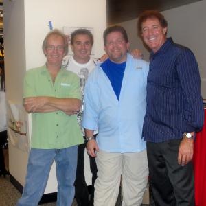 Hangin' with the Brady boys! Mike Lookinland, Christopher Knight and Barry Williams